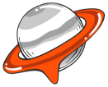 Space sticker